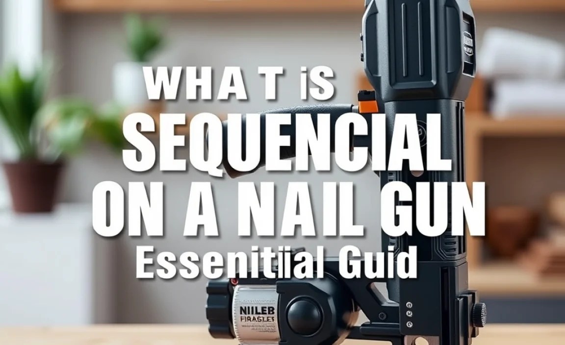 What Is Sequential Mode On A Nail Gun: Essential Guide