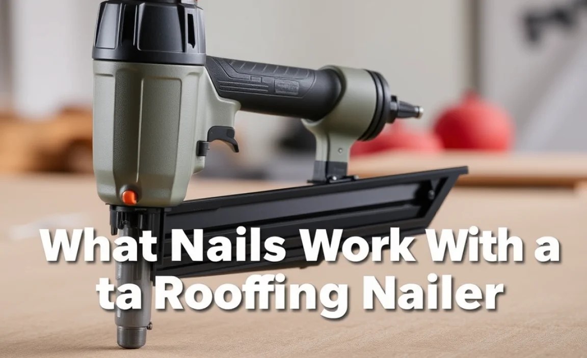 What Nails Work With a Roofing Nailer: Essential Guide