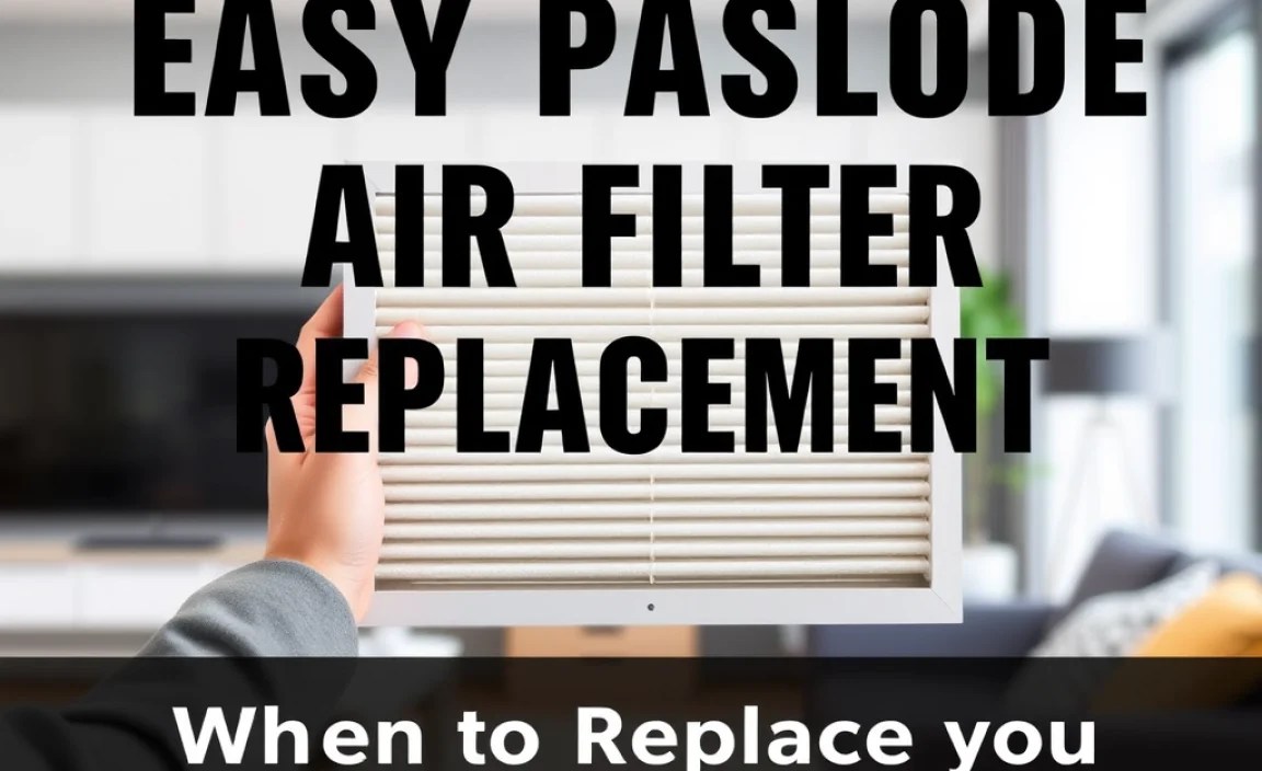 When to Replace Your Paslode Air Filter