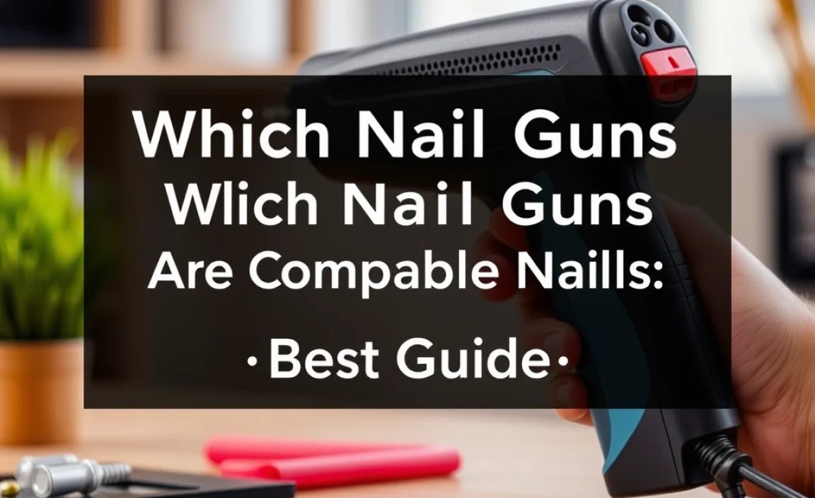 Which Nail Guns Are Compatible With Universal Nails: Best Guide