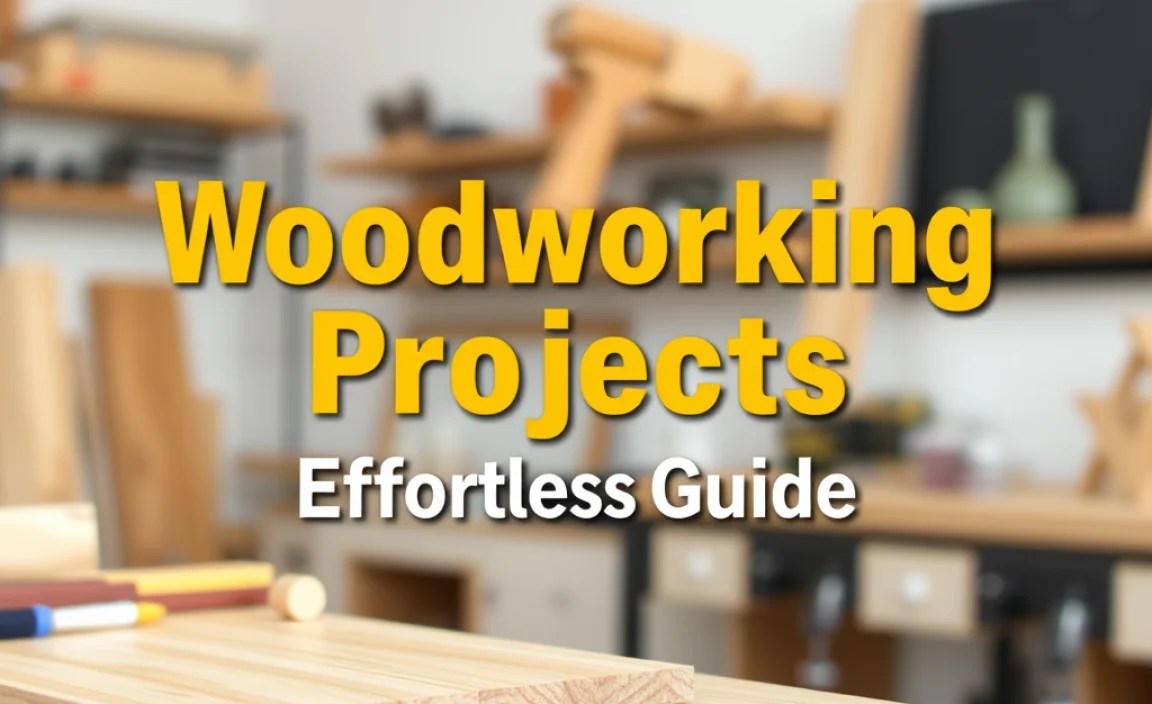 Woodworking Projects: Effortless Guide
