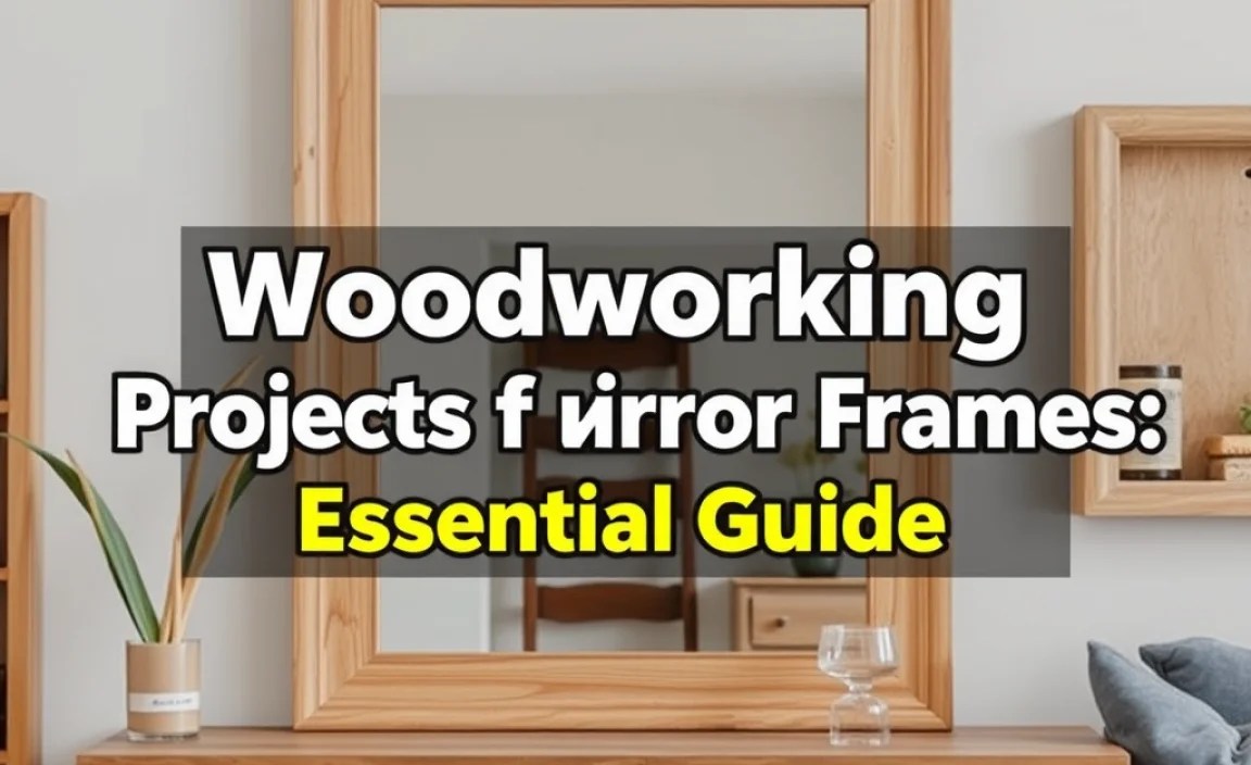 Woodworking Projects for Mirror Frames: Essential Guide