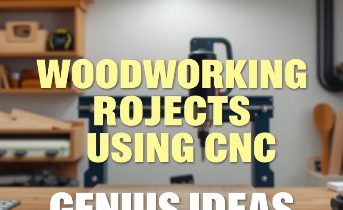 Woodworking Projects Using CNC: Genius Ideas