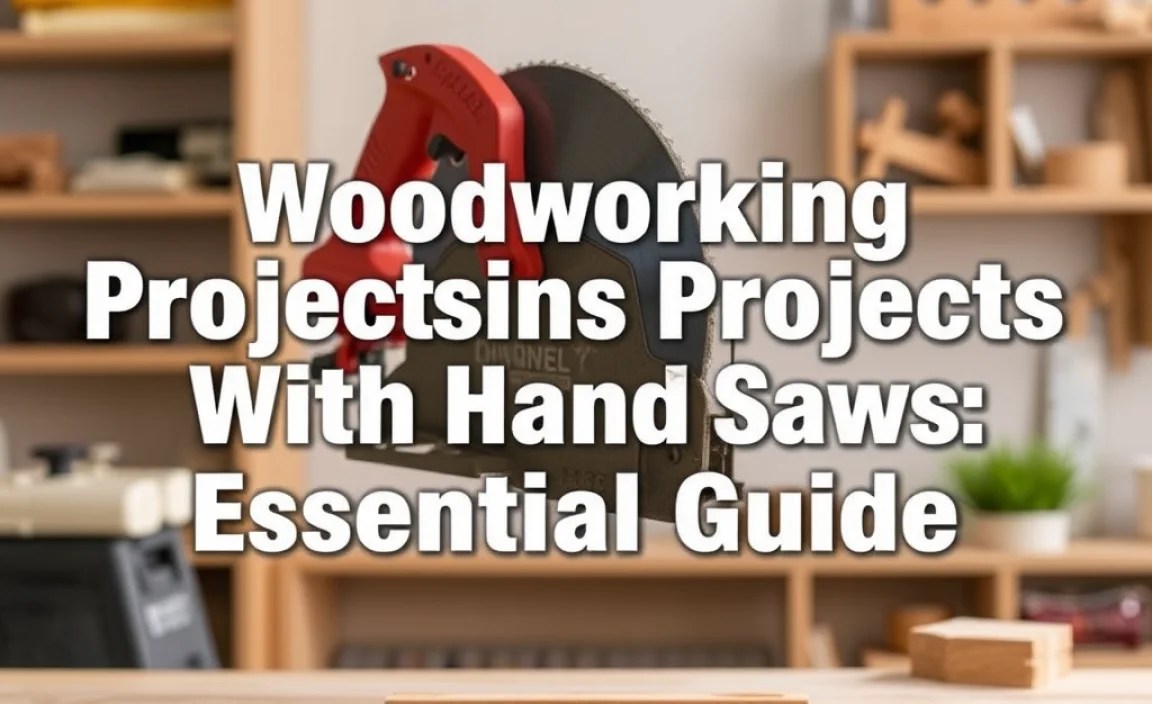 Woodworking Projects With Hand Saws: Essential Guide