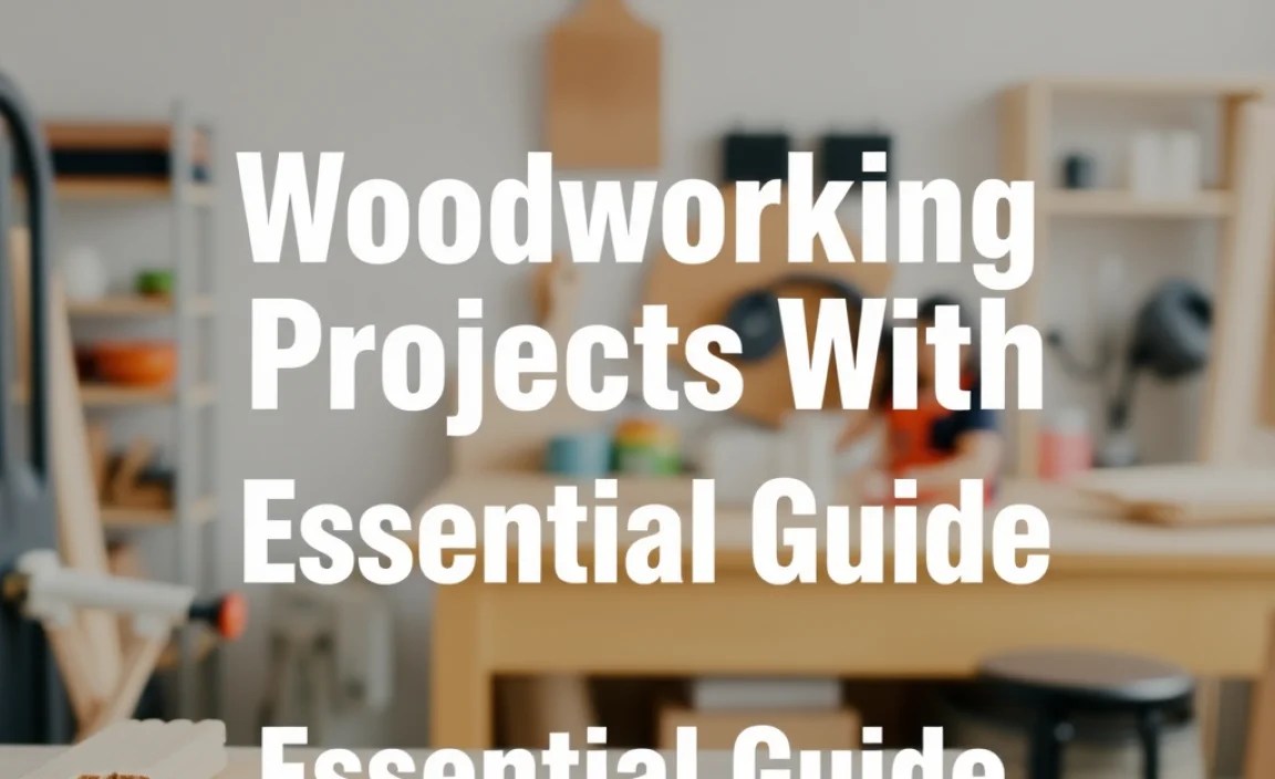 Woodworking Projects With Safety Tips Included: Essential Guide