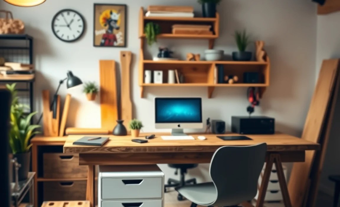 Workspace Setup for Apartments