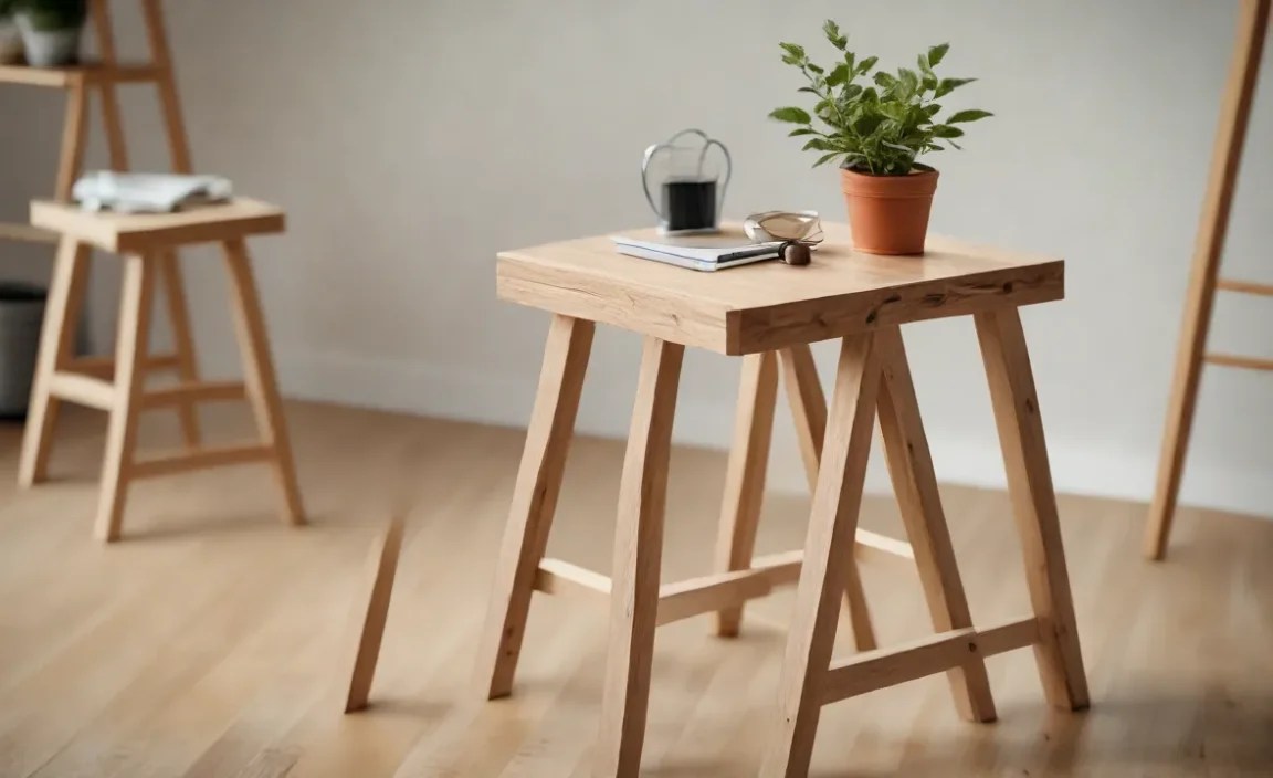 Assembling the Stool Frame