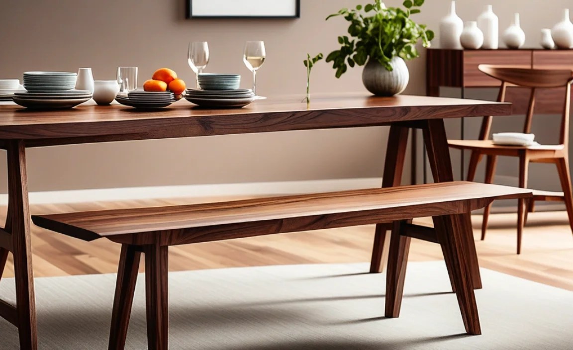 Caring for Your Walnut Dining Bench