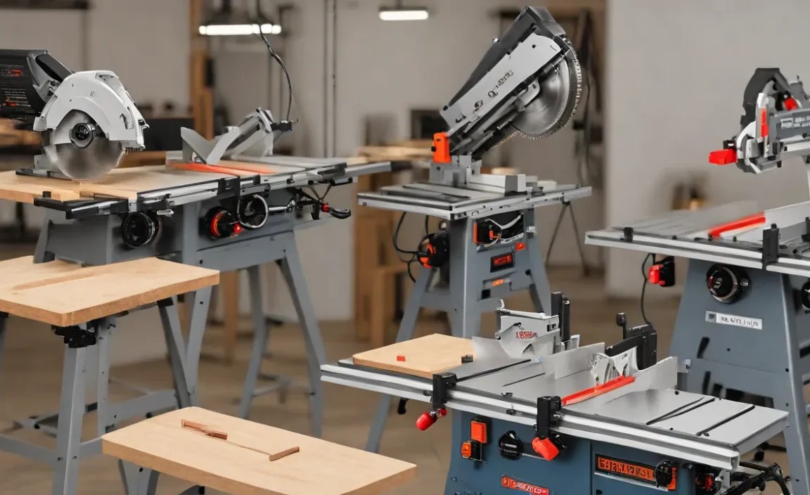 Core Differences between Table Saw and Bandsaw