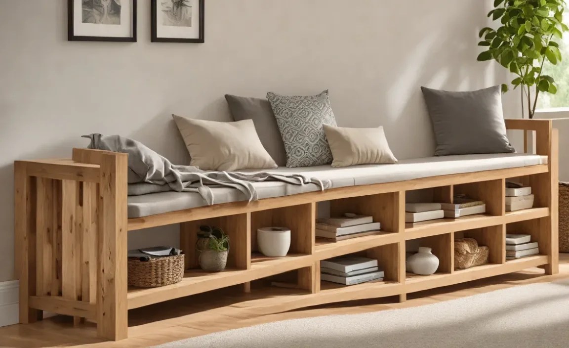 Creative Storage Bench Ideas