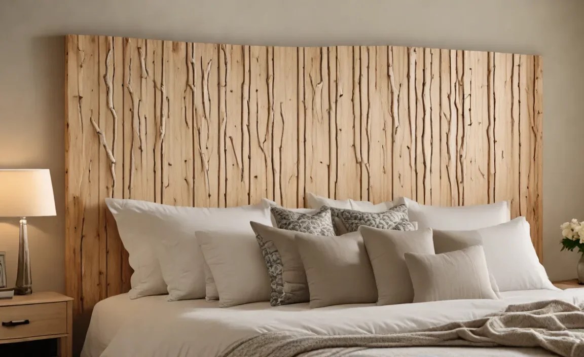 DIY Birch Headboard Projects