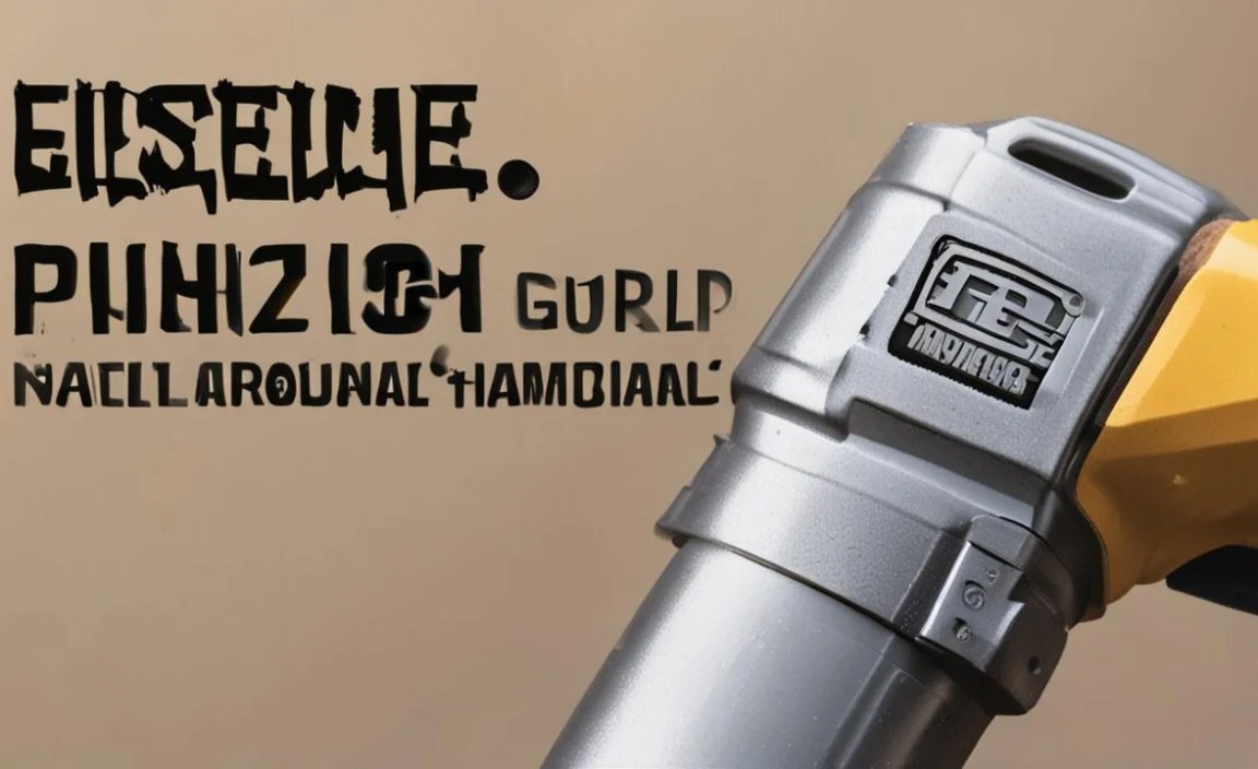 Essential Finish Nail Gun Muzzle Guard For Precision