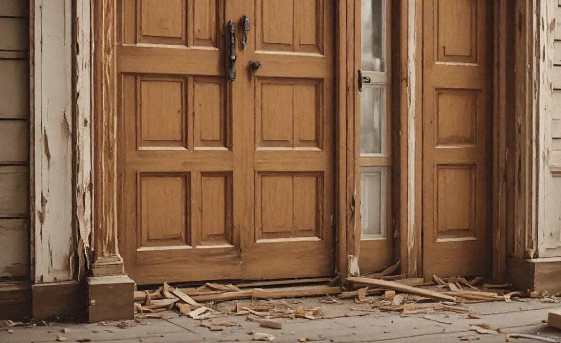 Identifying a Rotted Door Frame