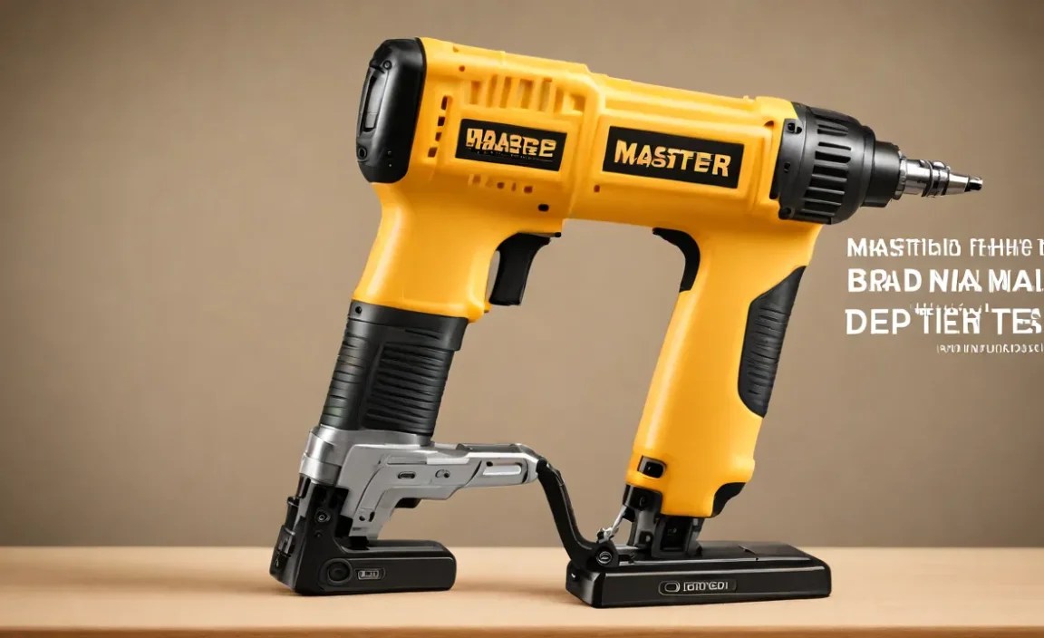 Mastering The Brad Nailer Depth Test Method: A Guide