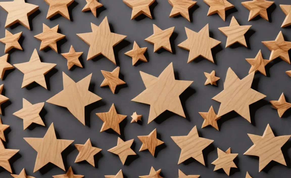 Materials Needed for Crafting Wooden Star Knobs