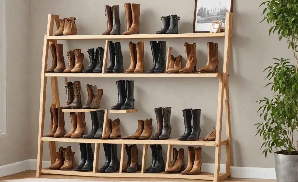 Materials Needed for DIY Boot Racks