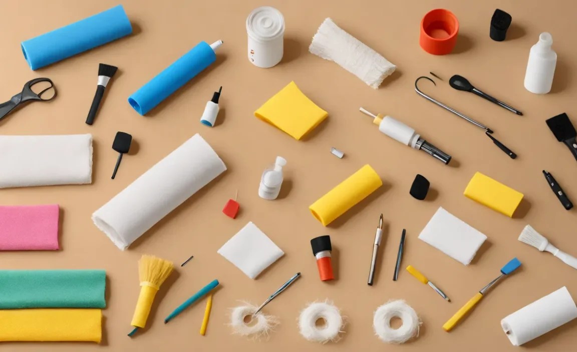 Materials Needed for Wipe on Poly