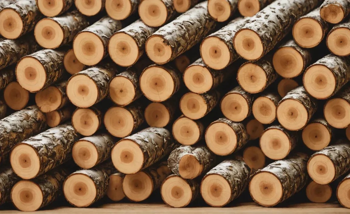 Preparing Birch Logs for Crafting