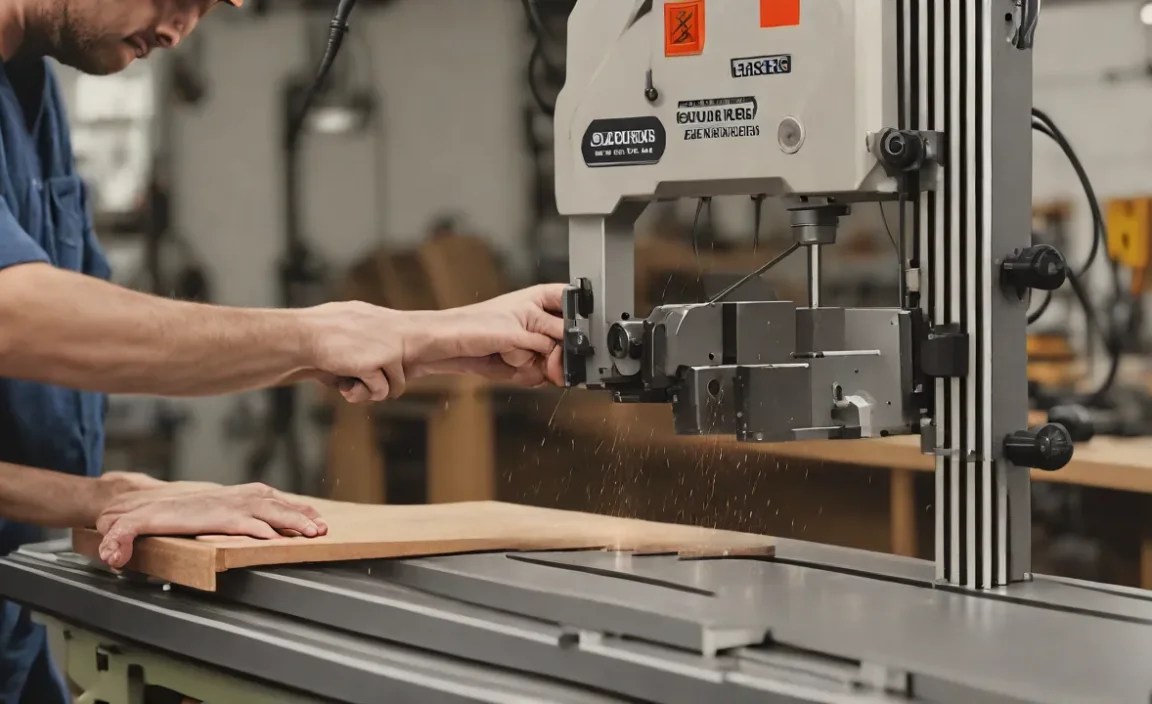 Safety Precautions When Using a Bandsaw