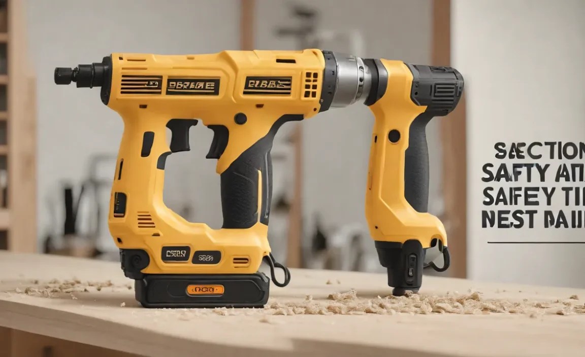 Safety Tips for Using Nailers