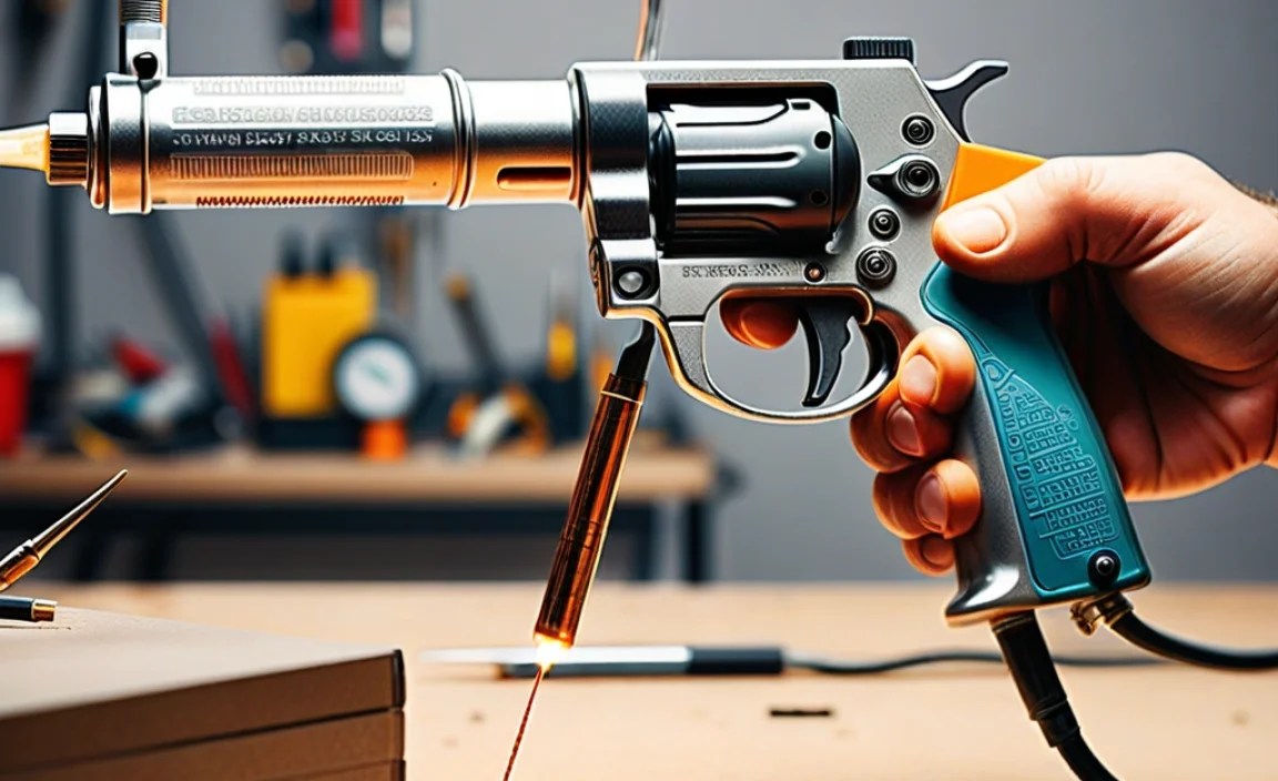 Soldering Gun Use