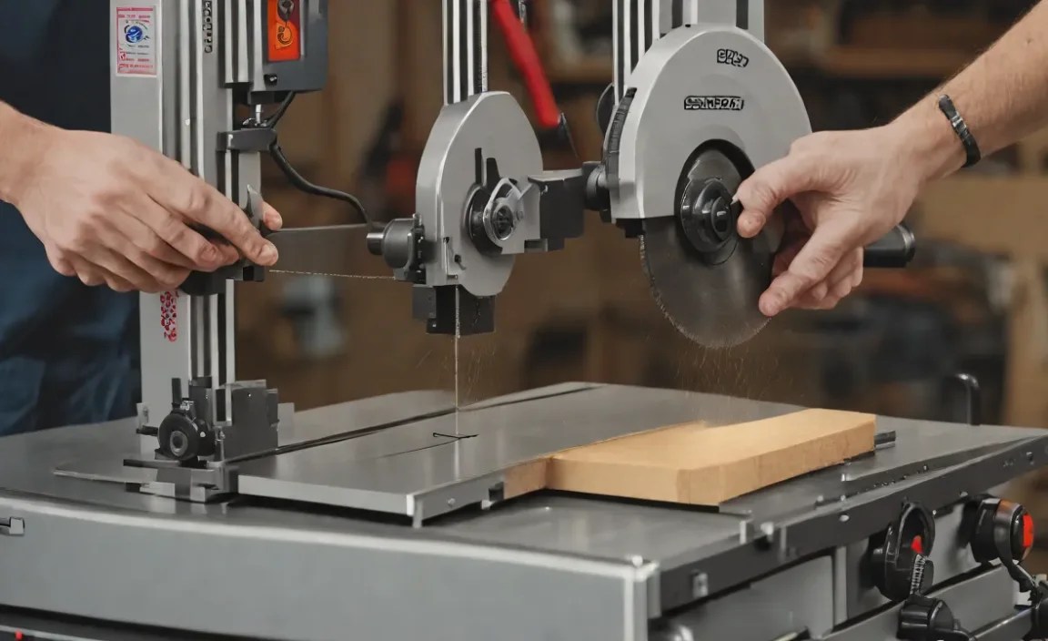 Step-by-Step Blade Change Process