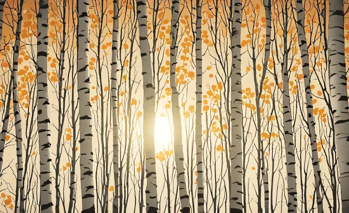 Techniques for Creating Birch Tree Silhouettes