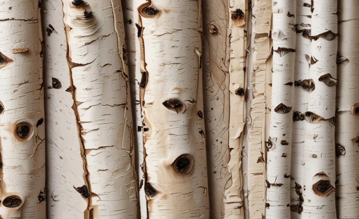 Birch Bark Patterns for Craft
