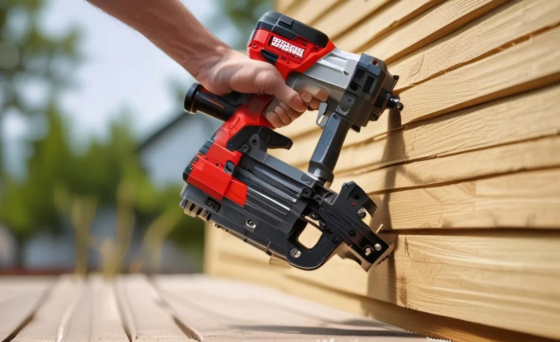 Using Your Nailer Safely