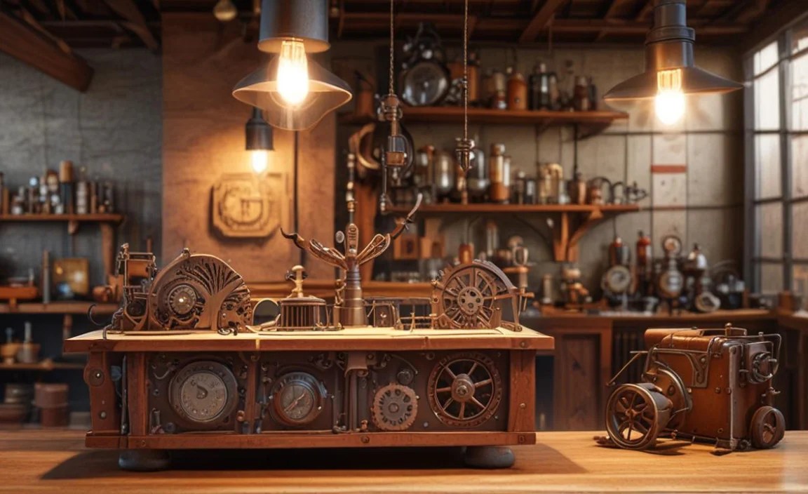 1. The Gear Wall Clock