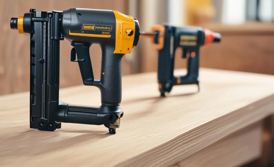 2. Cordless (Battery-Powered) Nailers