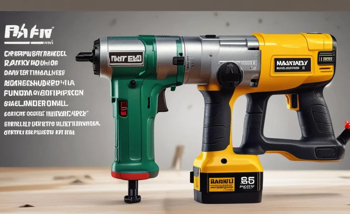Battery Nailer Maintenance Steps: