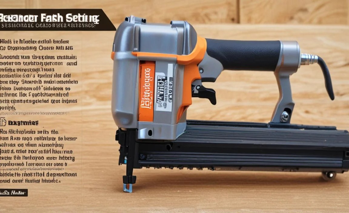 Beginner’s Guide: Essential Finish Nailer Settings
