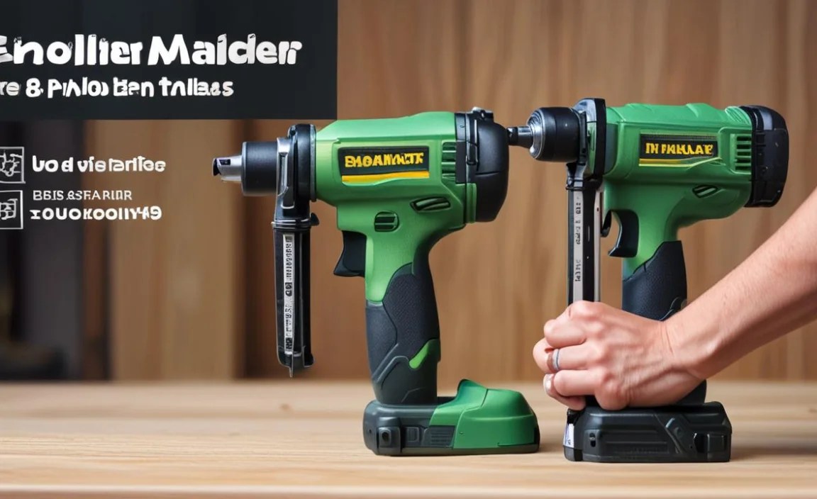 Brad Nailer vs. Pin Nailer: The Core Differences Explained