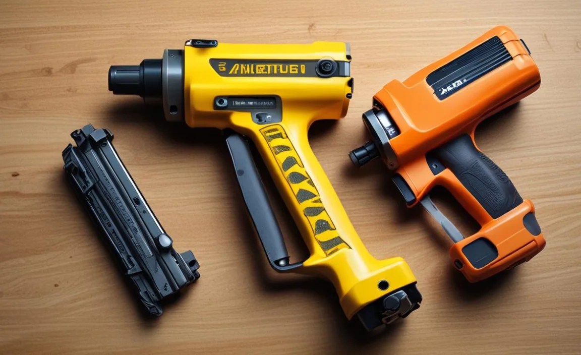 Common Pneumatic Nailer Types: