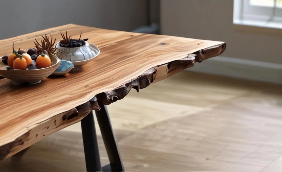 Design Styles for Live Edge Ash Tables