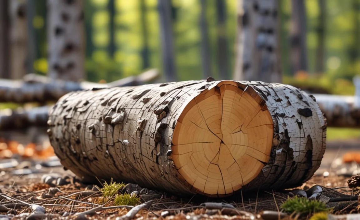 Designing Your Birch Log Seating Area