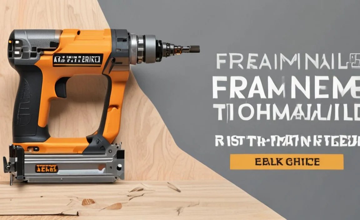 Framing Nailer vs Finish Nailer Differences: Essential Guide