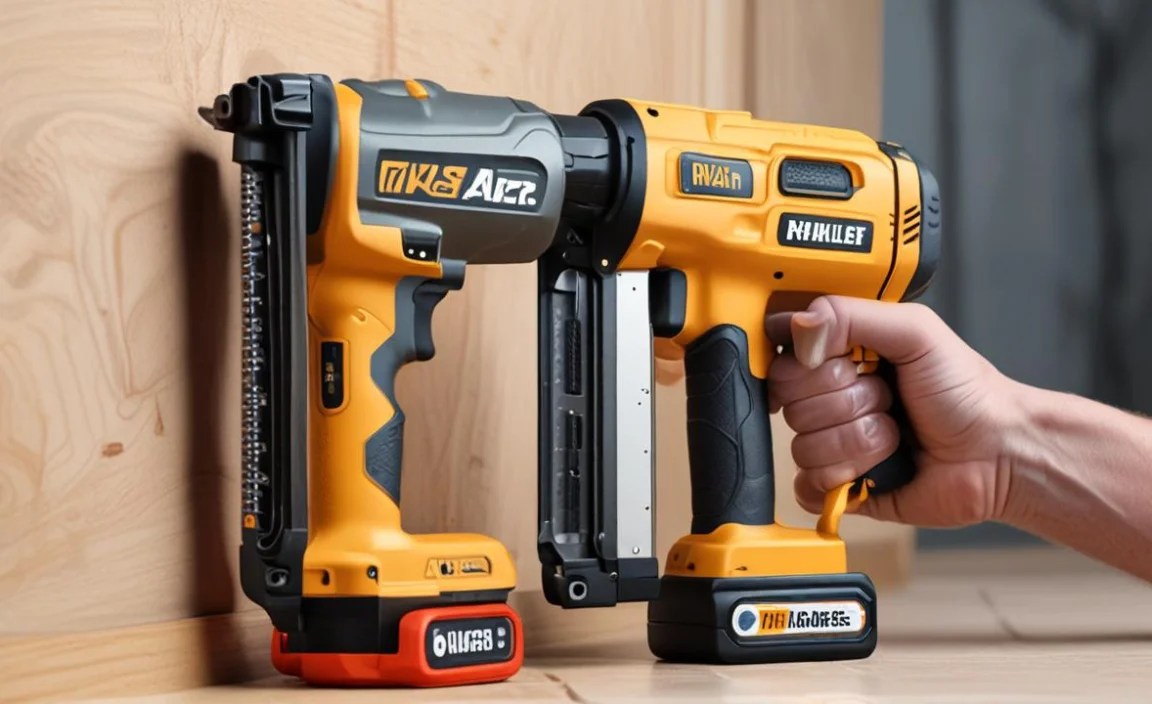 How Cordless Finish Nailers Work