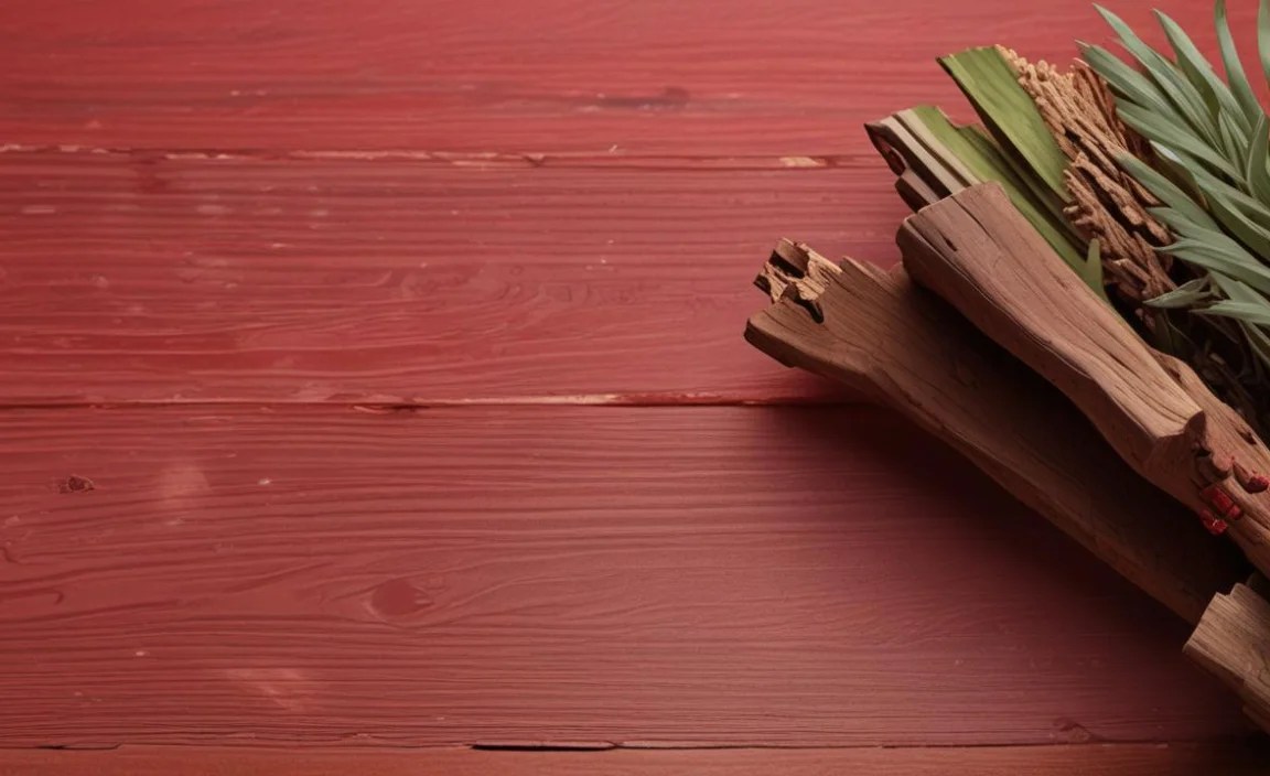 How do you maintain red ash wood?