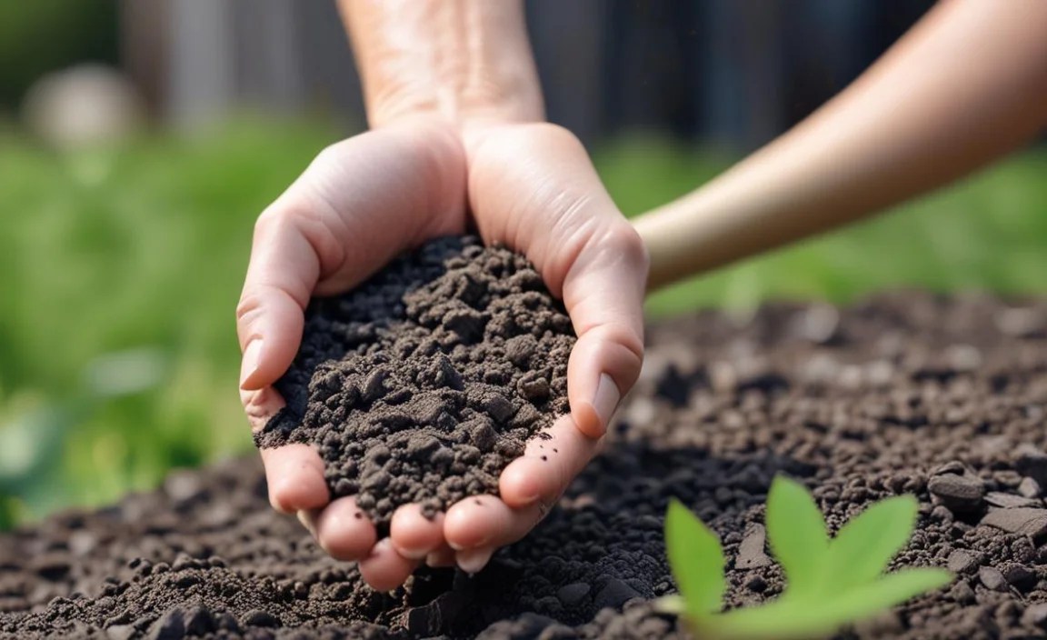 How does wood ash improve soil?