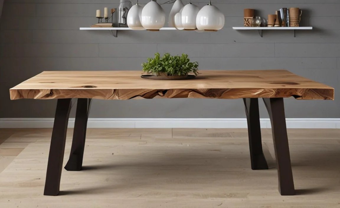 Materials for Your Live Edge Table