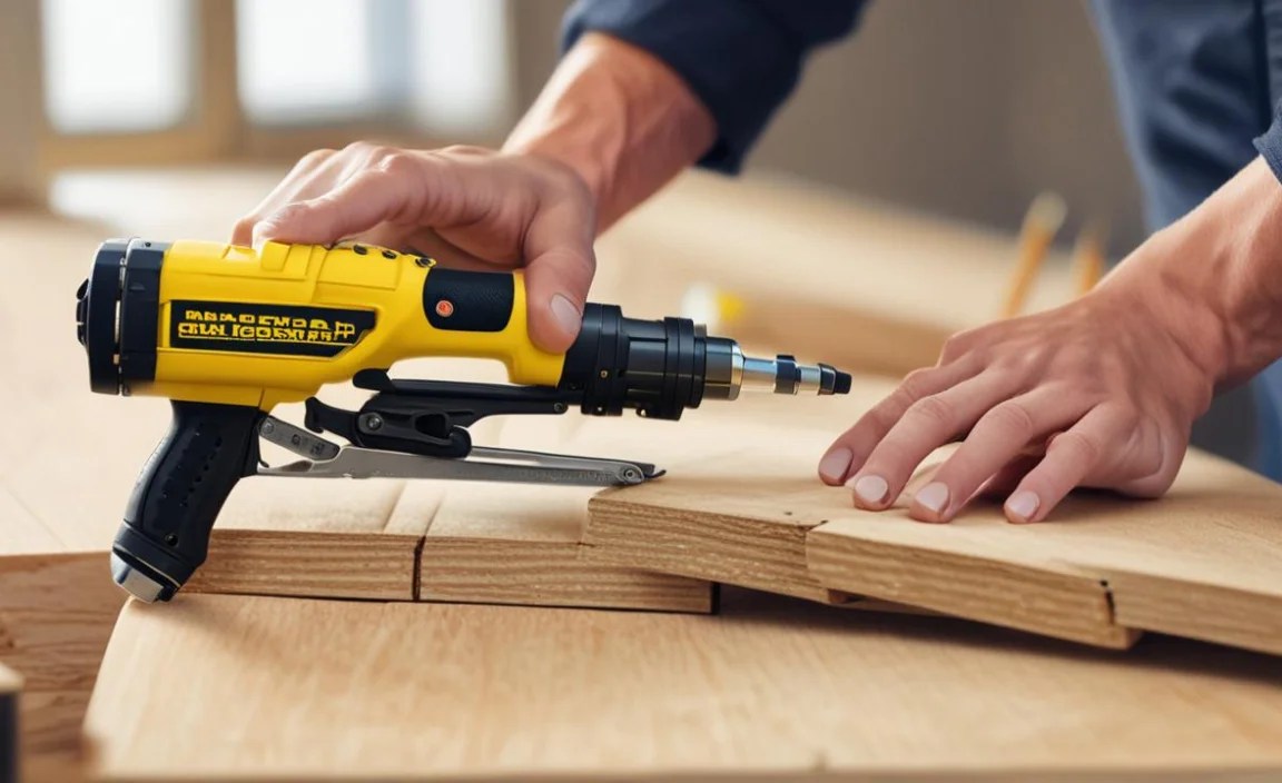 Setting Up Your Nail Gun:**