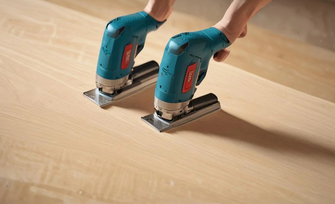 Step 4: Nailing Technique for MDF Molding