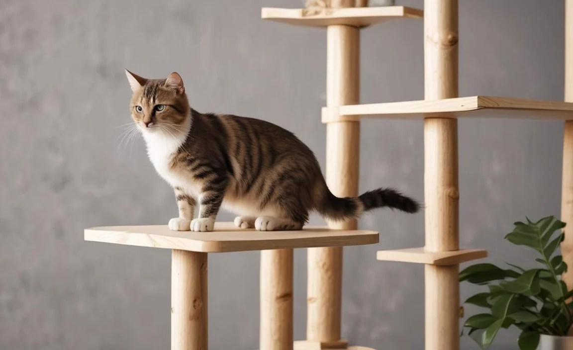 Step 6: Add Vertical Scratching Posts (Optional but Recommended!)