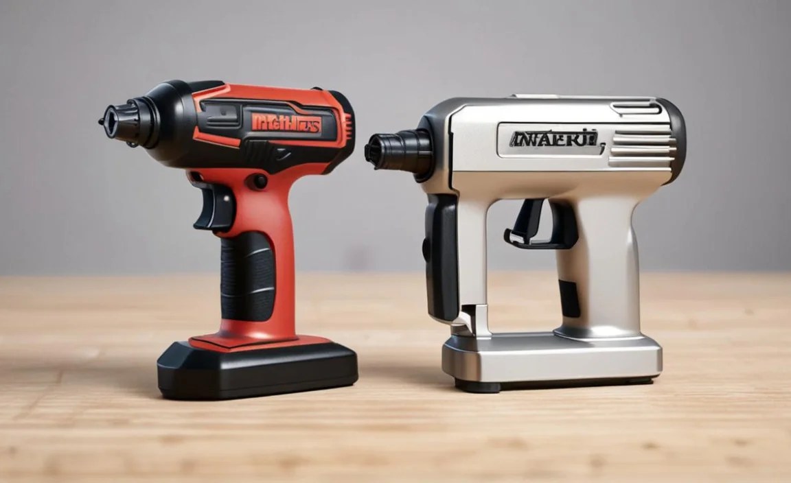 Table: Nailer vs. Stapler Quick Comparison