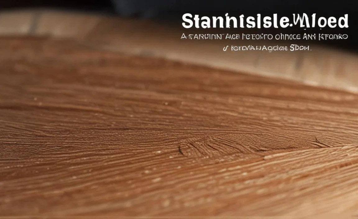 What are the best methods for applying stain?