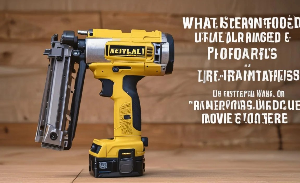 What Is An Angled Brad Nailer: Essential Guide