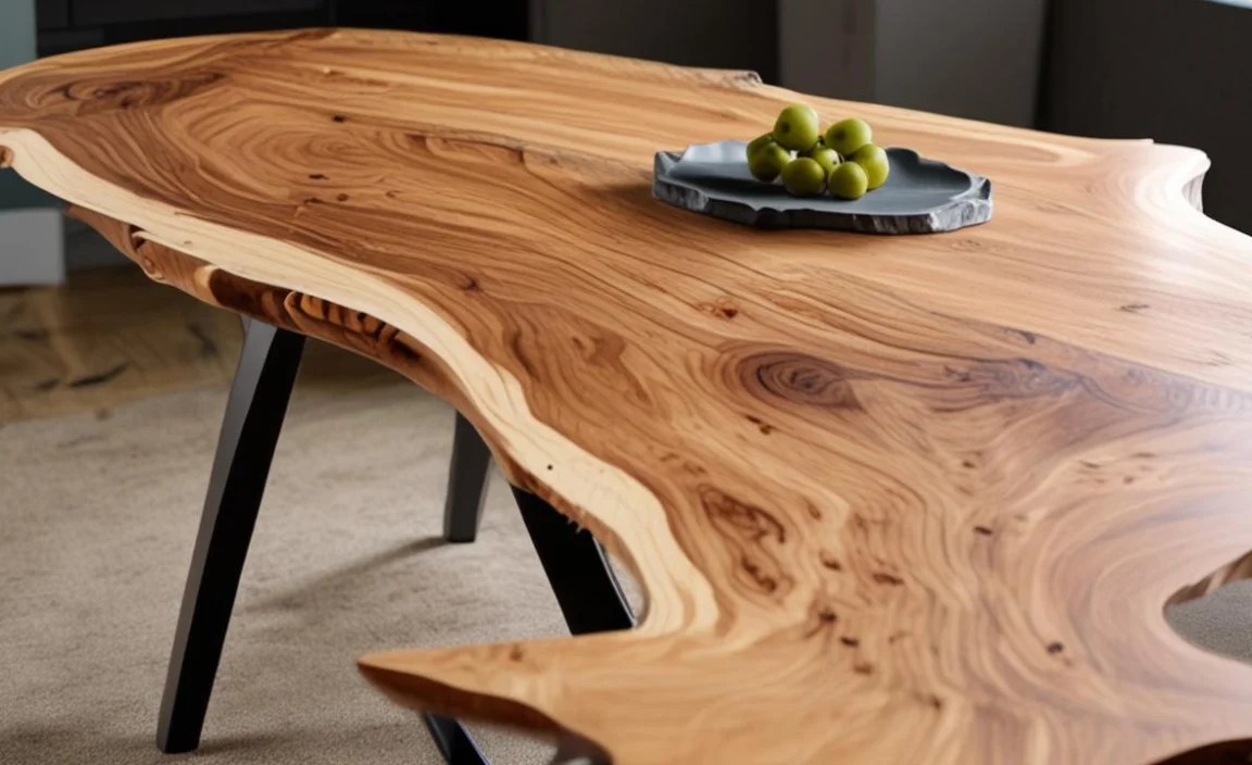 What makes live edge tables special?