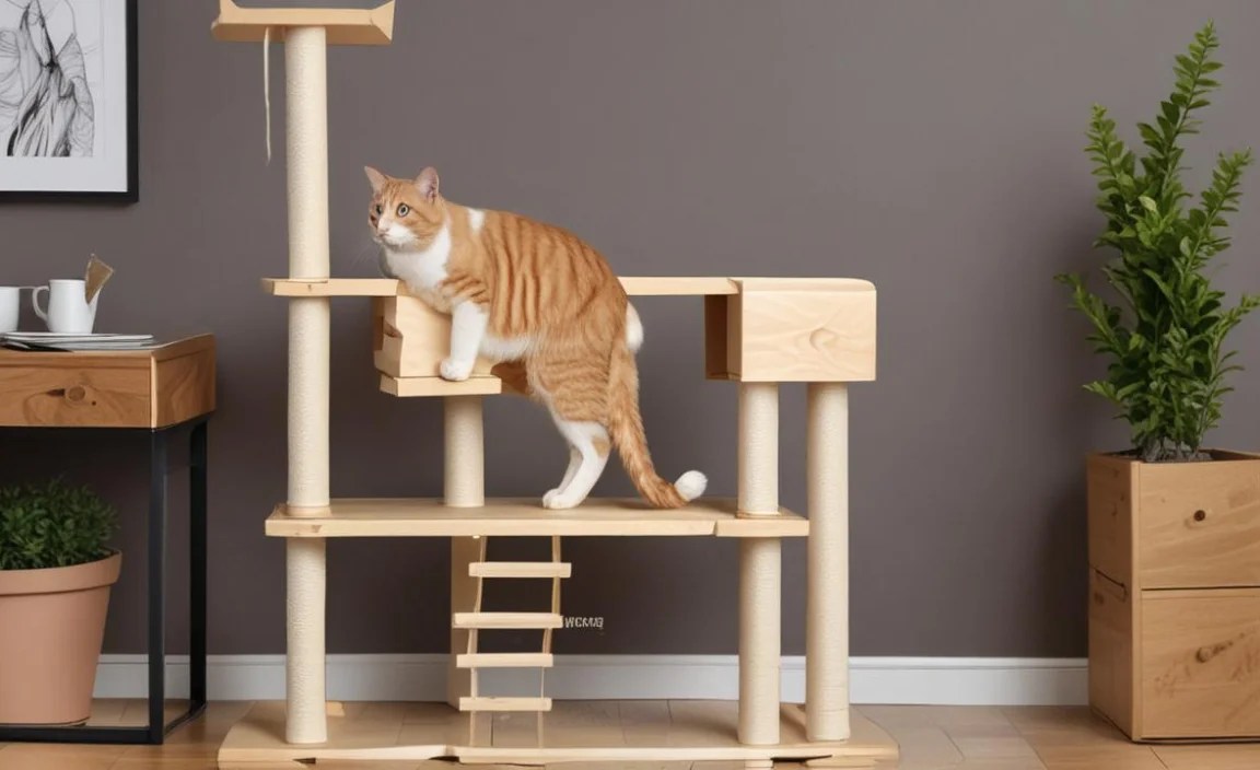 Why Build a Plywood Cat Tree?
